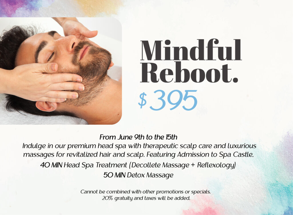 June is a powerful month of self-care and celebration, honoring Pride, Men's Health, and being Beautiful in Your Skin. The perfect time to prioritize wellness and embrace who you are, inside and out. 🌟 From June 9th to the 15th, Save on Admission and try Spa Castle's newest treatment, our Head Spa service! With over 2 hours of luxurious hair, scalp and face treatments, this service is sure to revitalize and reboot!